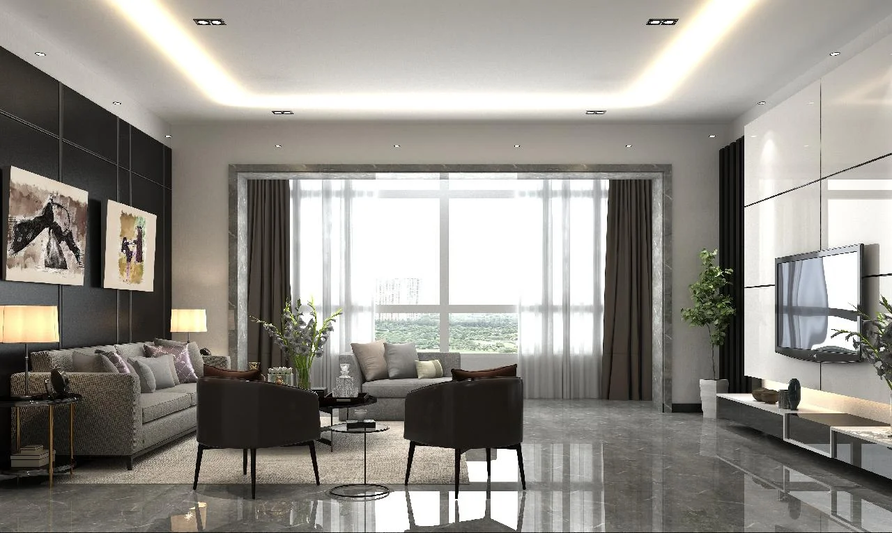 open living room