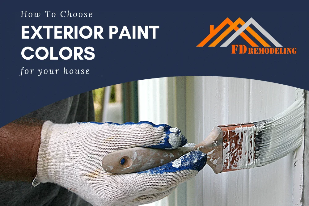 How to choose exterior paint colors for your house.