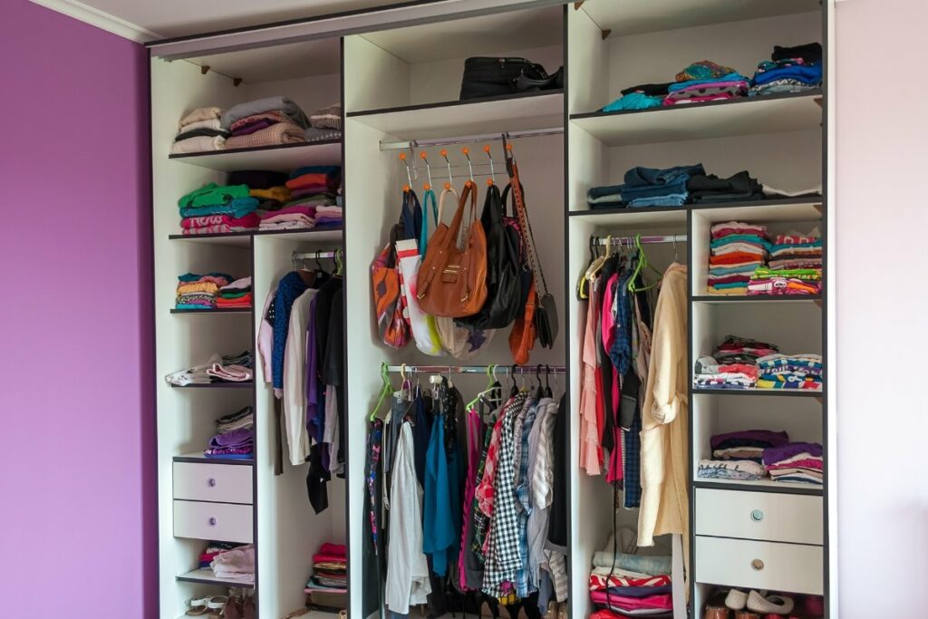 wardrobe organizer ideas