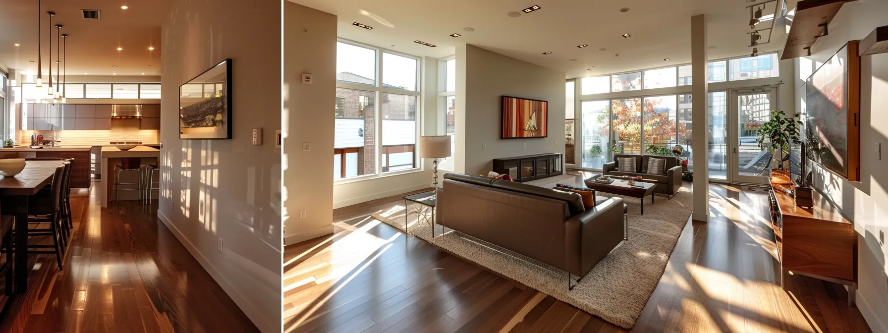 a modern living space bathed in natural light showcases sleek, innovative design elements and open layouts that redefine contemporary home living.