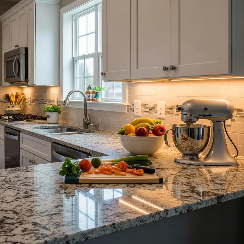 Essential Kitchen Lighting Design for Atlanta Homes 2 Under cabinet lighting illuminating countertops in a stylish Atlanta kitchen